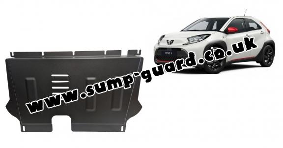 Steel sump guard for Toyota Aygo X