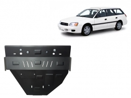 Steel sump guard for Subaru Legacy III