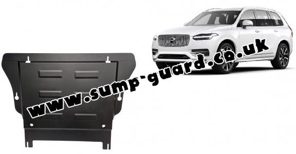 Steel sump guard for Volvo XC90