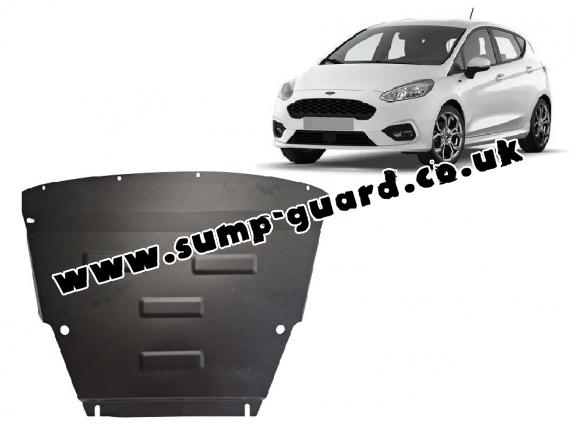 Steel sump guard for Ford Fiesta VII