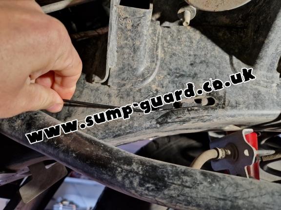 Steel sump guard for Jeep Wrangler - JL