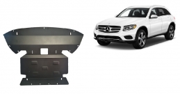 Steel sump guard for Mercedes GLC X253