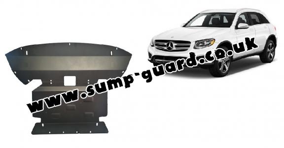 Steel sump guard for Mercedes GLC X253