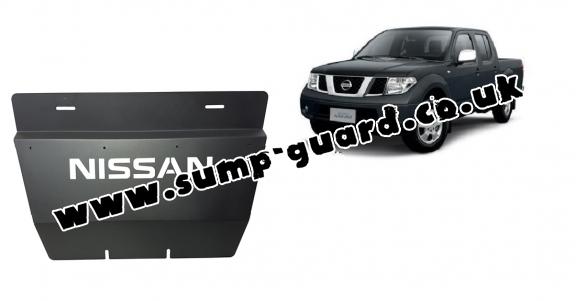 Steel radiator guard for Nissan Navara