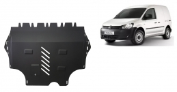 Steel sump guard for VW Caddy - with WEBASTO