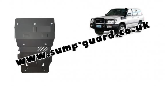 Steel sump guard for Toyota Land Cruiser J100