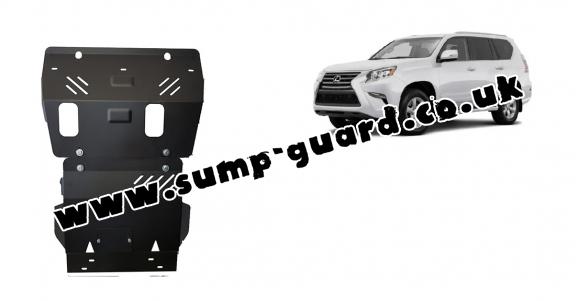 Steel sump guard for Lexus GX460