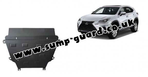 Steel sump guard for Lexus NX AZ10