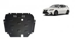 Steel sump guard for Lexus CT200H