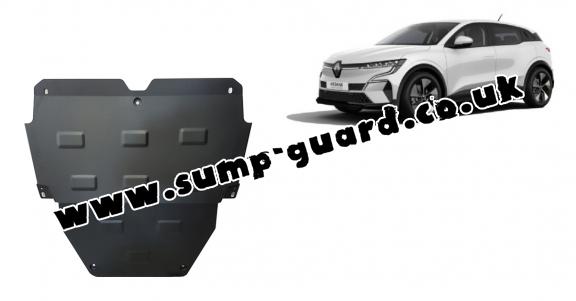 Steel sump guard for Renault Megane E-Tech