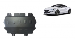 Steel sump guard for Peugeot Rcz