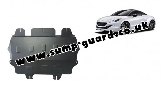 Steel sump guard for Peugeot Rcz