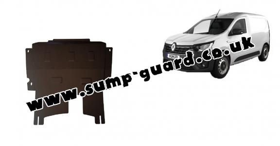 Steel sump guard for Renault Express