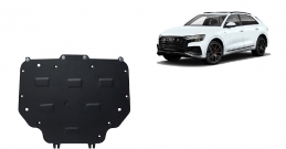 Steel gearbox guard for Audi Q8