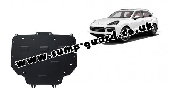 Steel gearbox guard for Porsche Cayenne