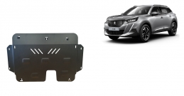 Steel sump guard for Peugeot 2008