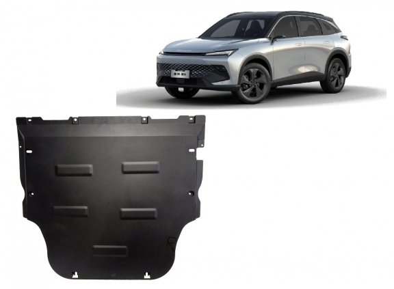 Steel sump guard for Baic Beijing X55