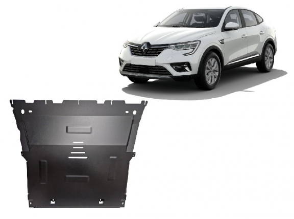 Steel sump guard for Renault Arkana