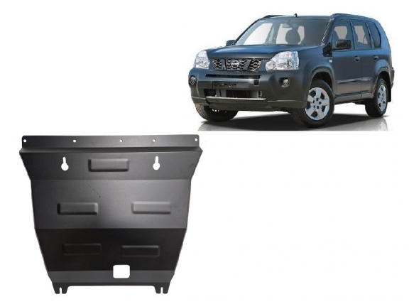 Steel sump guard for Nissan X-Trail T31 - Vers 2.0