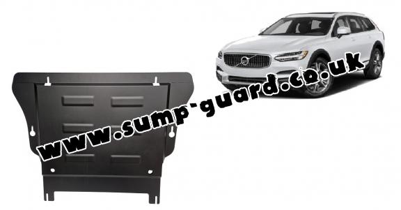 Steel sump guard for Volvo V90 Cross Country