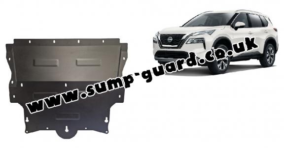 Steel sump guard for Nissan X-Trail T33