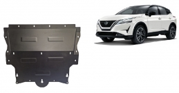 Steel sump guard for Nissan Qashqai J12