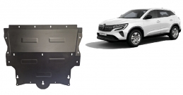 Steel sump guard for Renault Austral