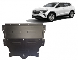 Steel sump guard for Renault Austral