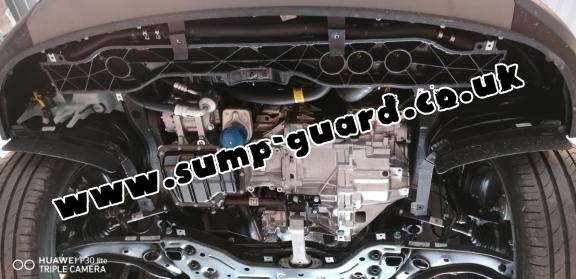 Steel sump guard for Hyundai Tucson