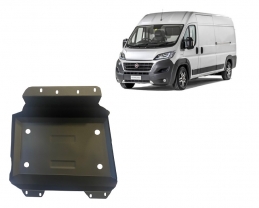 Steel fuel tank guard  for Fiat Ducato