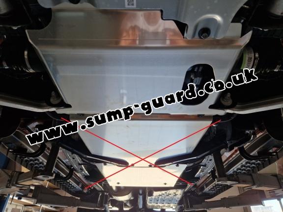 Aluminum sump guard for Ford Ranger Raptor