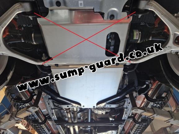 Aluminum gearbox guard for Ford Ranger Raptor