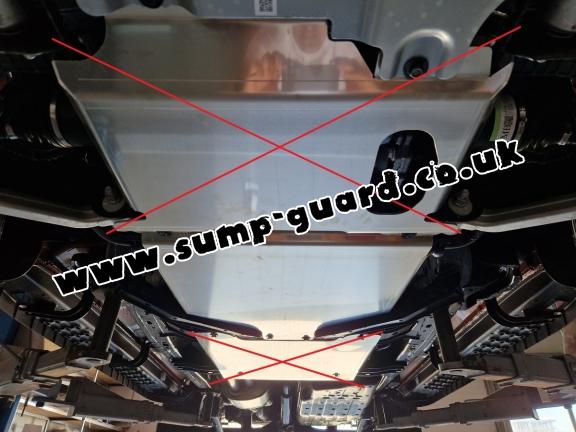 Aluminum gearbox guard for Ford Ranger Raptor
