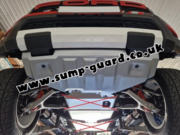 Aluminum gearbox guard for Ford Ranger Raptor