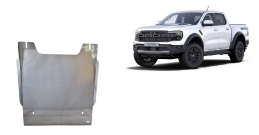 Aluminum transfer case guard for Ford Ranger Raptor