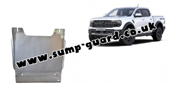 Aluminum transfer case guard for Ford Ranger Raptor