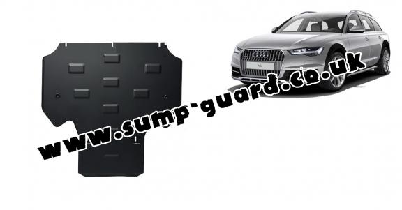 Steel gearbox guard for Audi All Road A6