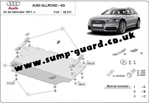 Sump Guard Audi All Road A6