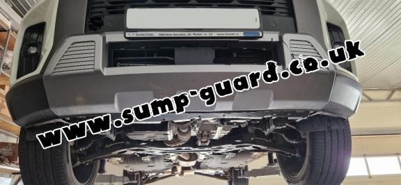 Steel sump guard for Ssangyong Torres