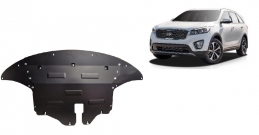 Steel sump guard for Kia Sorento