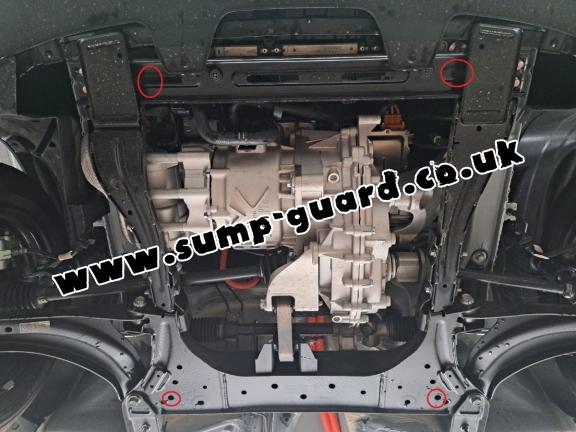 Steel sump guard for Dacia Spring Extreme