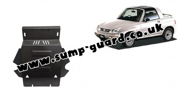 Steel sump guard for Suzuki X90 2.0