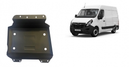 Steel fuel tank guard  for Vauxhall Movano