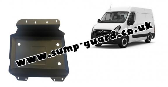 Steel fuel tank guard  for Vauxhall Movano