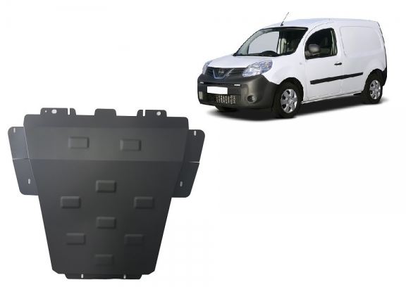 Steel sump guard for Nissan NV250