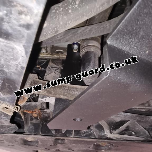 Steel sump guard for Audi A5