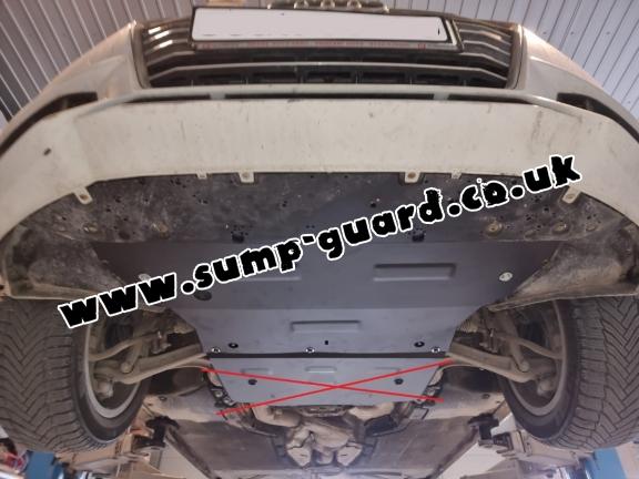 Steel sump guard for Audi A5