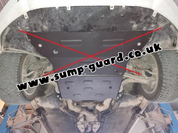Steel gearbox guard for Audi A5
