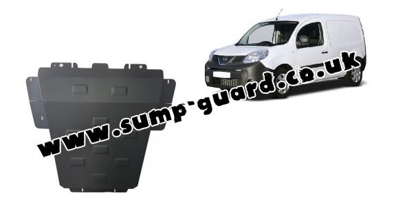 Steel sump guard for Nissan NV250