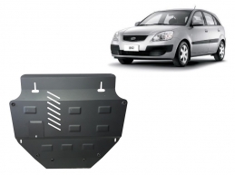 Steel sump guard for Kia Rio 2